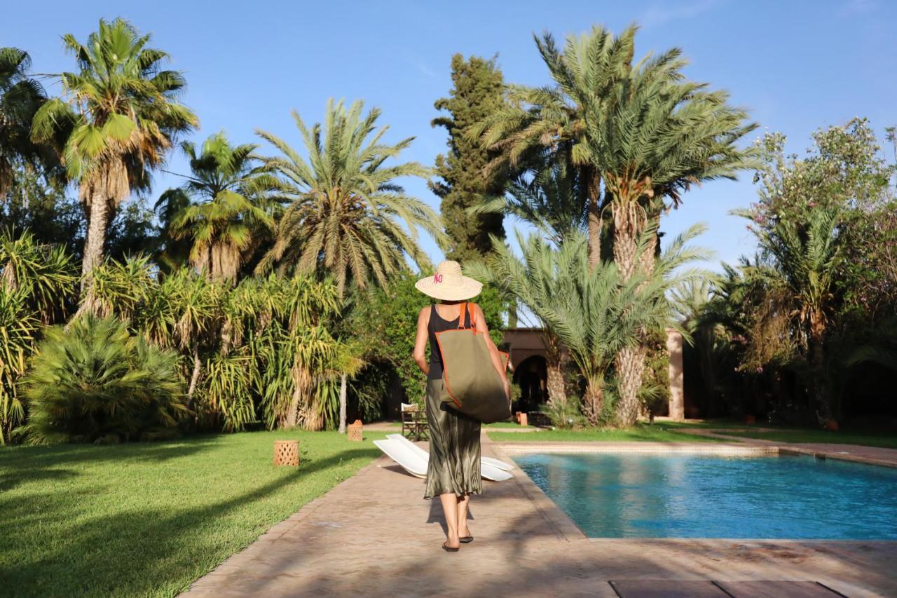 Villa Le Perroquet Bleu Marrakesh Exterior photo
