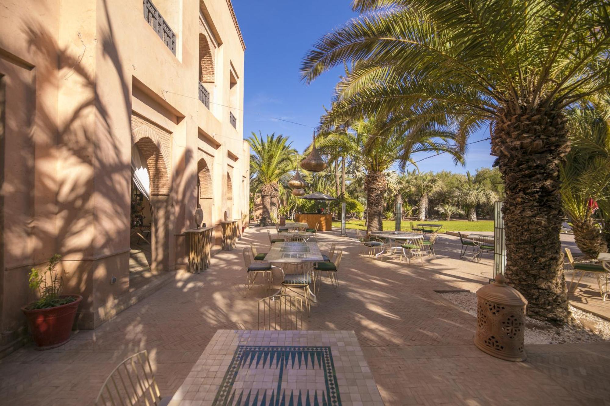 Villa Le Perroquet Bleu Marrakesh Exterior photo