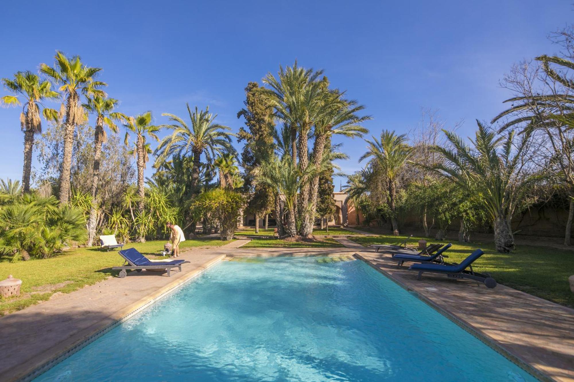 Villa Le Perroquet Bleu Marrakesh Exterior photo